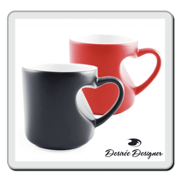Caneca Love Individual Mágica com Interior Branco - II