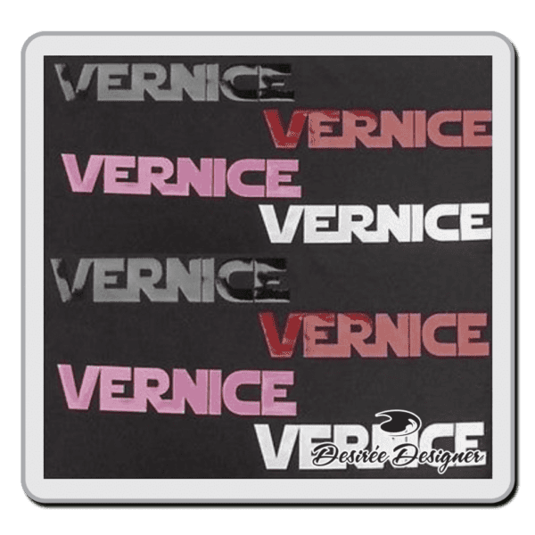 Personalização com Vernice
